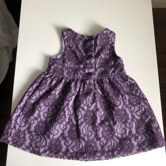18M Girls: Purple Dress - Picture 4 of 5
